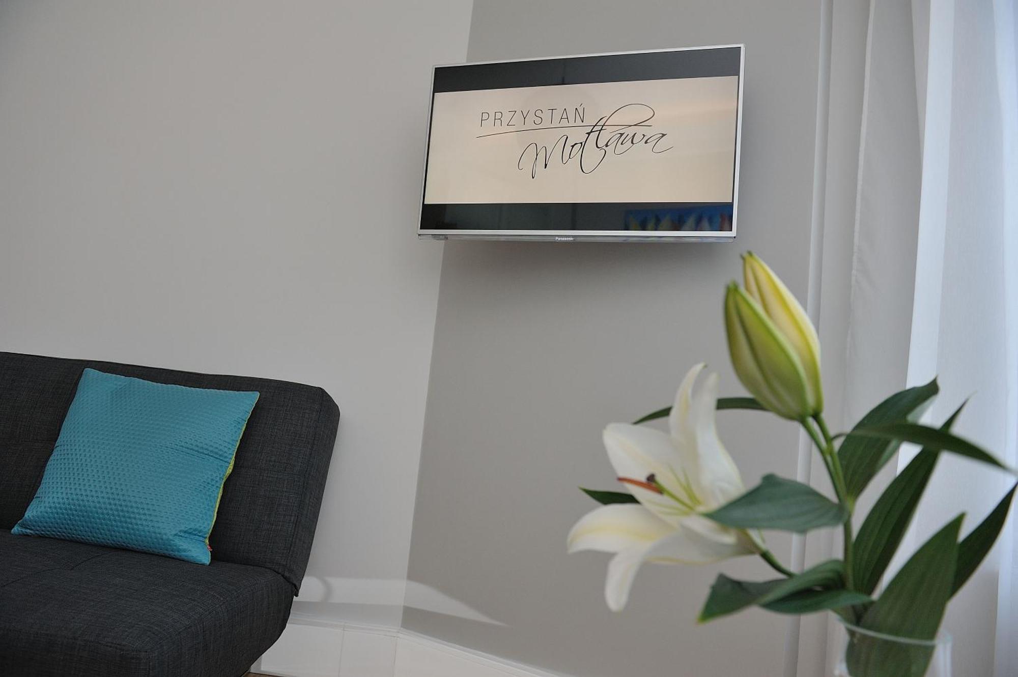 Appartement Przystan Motlawa à Gdańsk Chambre photo